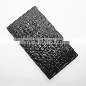 2016 New Design Fashion 100%Genuine Leather Wallet,Crocodile 3D Purse Men Long Wallet Card Handbag Wallet thumbnail-1