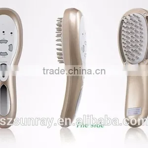 Scalp Massager Machine & Comb Vibrating Electric Hair Scalp Massager Hair Straightening Comb thumbnail-3