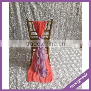 Champagne Hot Sale Popular Wedding Chair Cover thumbnail-1