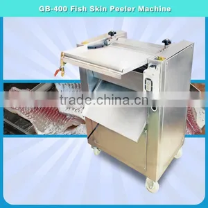 Automatic Fish Skinner, Fish Skinning Machine, GB-400 Fish Deskinning Machine Mob/Whatsapp: +86 18281862307 (May Liao) thumbnail-2