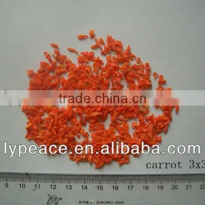 3x3mm Dried Organic Carrot Cubes With Low Suger thumbnail-1