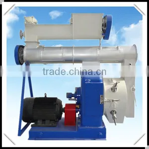 Livestock Feed Pellet Press Machine With Conditioner thumbnail-1