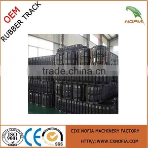 Agriculture Rubber Track Combine Harvester (450*90*60) thumbnail-4