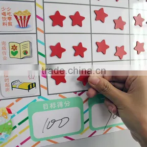 60*40cm Creative Wall Sticker Educational Toys Dry Erase Kids Weekly Planner To-do List Schedule Magnetic Chores Chart thumbnail-6