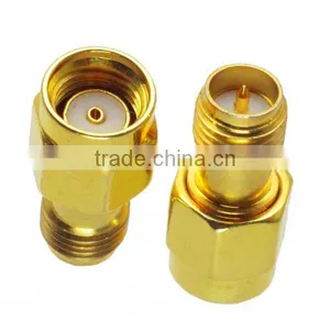 RP-SMA Male to RP-SMA Female Adapter RF Connector RP-SMA-JK thumbnail-1