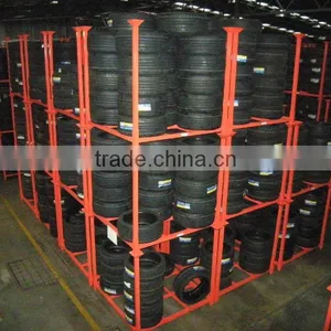 High Quality Q235 Steel Pallet Tire Rack PR2001 thumbnail-5