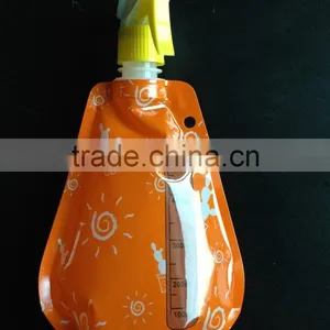 PVC Plastic Flower Bag Pot thumbnail-1
