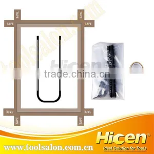 U-Type PE Film Anti-Dust Door With U Shape Zipper thumbnail-1
