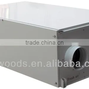 EC Motor, G4+F7+H10 Air Filter, High-end Heat Recovery Ventilator With Heat Pump thumbnail-1