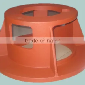 High Quality Casting Elevator Parts / Ductile Iron Cast Elevator Pulley thumbnail-1