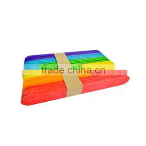Different Children Color Sterilize Disposable Wooden Tongue Depressor thumbnail-3