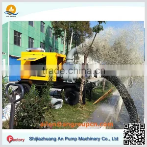 Centrifugal Self Priming Trailer Mounted Sewage Pump thumbnail-1