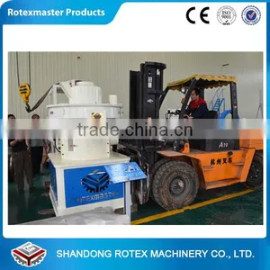 1-1.5T/H Vertical Ring Die Tree Braches Leaf Corn Cob Wood Sawdust Pellet Mill thumbnail-4
