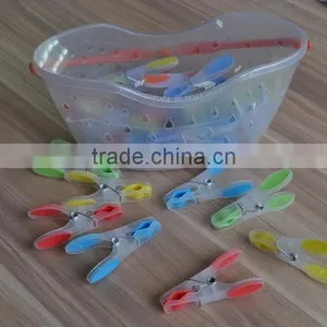 High Quality Clothes Pegs With Basket thumbnail-1