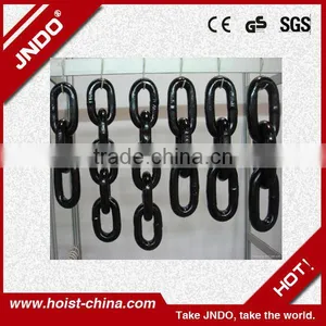 Power Coated Round Link Alloy Steel G80 Chain EN818-2 thumbnail-1