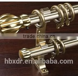 Top Grade Champagne Anodized Curtains Rod Aluminium Profile thumbnail-1