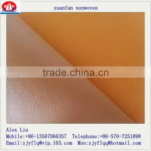 Yellow and Orange Non-woven Fabric Made in China Factory / pp Nonwoven Fabric / pp Non Woven Fabric thumbnail-1