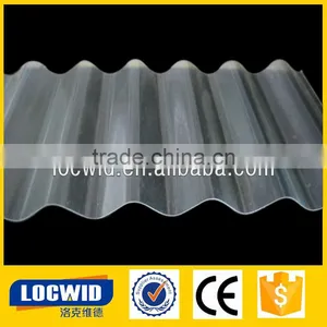 Plastic Corrugated Roofing Tile Sheets/plastic Flat Roof Sheet thumbnail-2