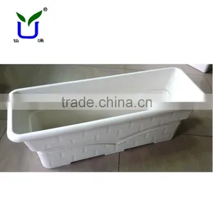 Self-watering Plastic Rectangular Flower Pot thumbnail-3