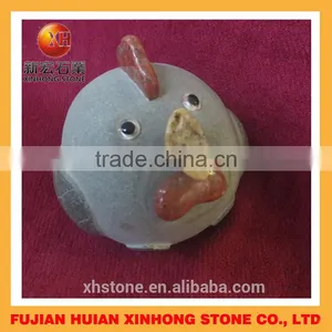 Lovely White Marble Dog Stone Craft Table Decoration thumbnail-4