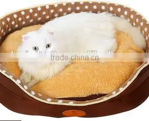 CY112 Soft Warm Indoor Portable Pets Dog Puppy Cat Bed Plush Cotton Mat Kennel Luxury Pet Bed thumbnail-2