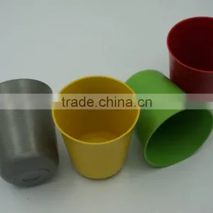 Bio Eco Plant Fibre Colorful Flower Pot thumbnail-1