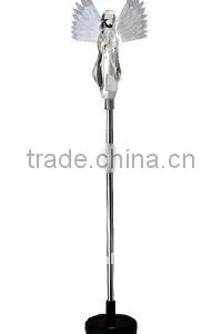20-PC Solar Christmas Garden Decoration Stick Light - Angle in a Free Stand Display thumbnail-1