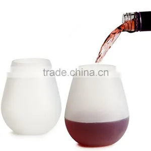 Eco-friendly Fashion Silicone Wine Cup Drinking Cup thumbnail-1