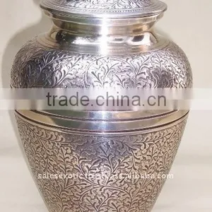 Silver Cremation Urns thumbnail-1