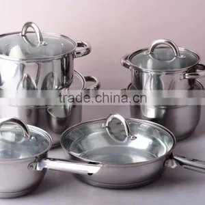 High Quality 15pcs Stainless Steel Cookware Set thumbnail-6