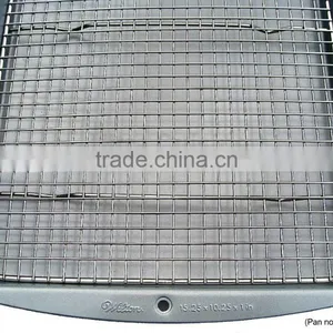 100% Stainless Steel Cooling Rack for Baking by Ultra Cuisine 10"x15" Fits Jelly Roll Pan, Heavy Duty Wire Grid Oven Safe for Ro thumbnail-3
