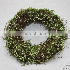 Artificial Green Topiary Garland 10inch thumbnail-1