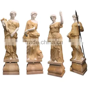 Large Garden Stone Decoration Marble Four Season Garden Statues for Sale thumbnail-1