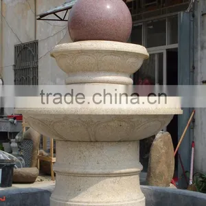 Outdoor Graden Decoration Stone Carving Marble Moving Water Fountain thumbnail-4
