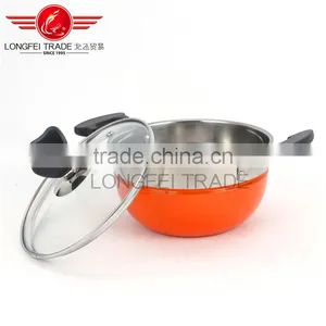 Good Design Economics Price Stainless Steel Pot Kitchenware Milk Pot Catering Hot Pot Table Equipment thumbnail-3