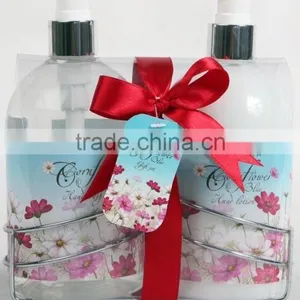 2 PCS BATH SET W/WIRE BASKET thumbnail-1
