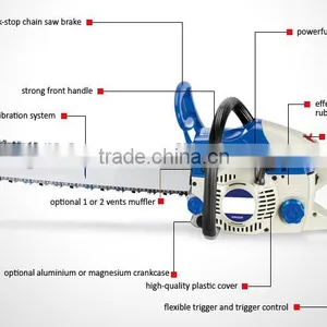 62cc 20"-22" 2800W Petrol Log Splitter CE/GS/EMC/EU2 Approval GW8235 thumbnail-1