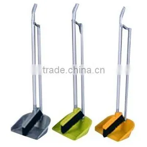 Broom and Dustpan With Handle thumbnail-1