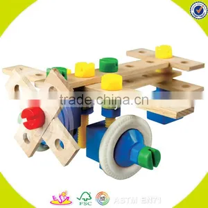 Wholesale Kids Wooden Nut Toy for Kids Multifunction Wooden Nut Mix Toy W03C004 thumbnail-2