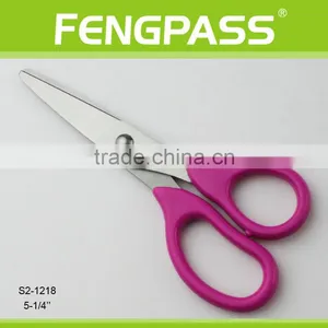 S2-1218 5-1/4" Inch 2CR13 Stainless Steel Blade With PP Handle Small Children Scissors thumbnail-1