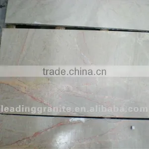 White Nets Beige Marble Tile thumbnail-1