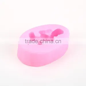 3D Soft Silicone Cake Mold Fondant Decorat Sleeping Baby Silicone Mold Shape Soap Model Custom Silicone Baby Pacifier Mold thumbnail-1