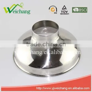 WCE180 Kitchenware Tools Oil Filling Funnel Stainless Steel Wide-Mouth Canning Funnel With Handle for Regular thumbnail-1