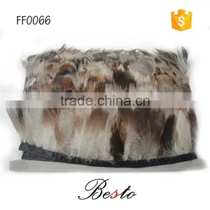 Custom Feather Trim Natural Chinchilla Feathers Trimming thumbnail-1