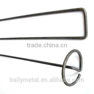 Plastic Ground Sod Staples/ Landscape Edging Pin/galvanized Stainless Steel Sod Nail thumbnail-1