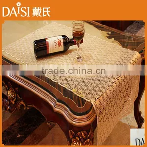 50cm*20m High Quality Colorful and Beautiful Printing PVC Lace Table Cloth thumbnail-1