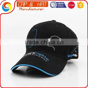 Embroidery Logo Or Printed Sport Style Baseball Cap With Sandwich thumbnail-1