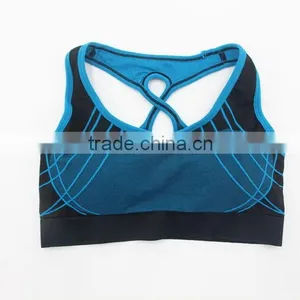 Fashion Genie Bra for Athletes/new Style Seamless Sports Bra thumbnail-3