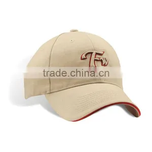 Classical 100% Cotton Blank 6 Panels Baseball Caps thumbnail-1