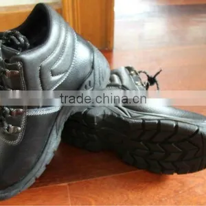 Winter Boots Cow Leather Steel Toe Cap Safety Shoes thumbnail-1